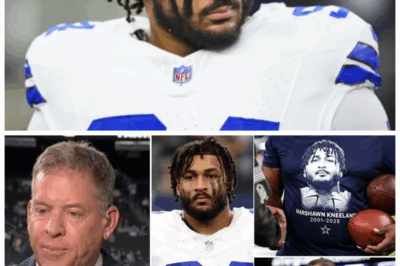 🐘 “Troy Aikman IGNITES CONTROVERSY on Monday Night Countdown: The REAL Reason Dallas Is Honoring Marshawn Kneeland!” ⚡ **In a moment no one saw coming, Troy Aikman unleashes a jaw-dropping take on Dallas’ decision to honor Kneeland. “They’re not telling you the full story,” he warns, hinting at a behind-the-scenes power struggle that could shake the locker room. As the Cowboys prepare for a brutal showdown with the Raiders tonight, Aikman’s bombshell threatens to blow the pregame ceremony apart. Was this tribute a heartfelt gesture — or a strategic cover-up? 👇