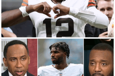 🐘 FIRST TAKE Drama: Stephen A. Smith Predicts Shedeur Sanders Will Excel Against 49ers! 📈 “On FIRST TAKE, Stephen A. Smith stirred the pot with his bold prediction that Shedeur Sanders will excel in the upcoming clash against the 49ers!” As the Browns prepare for this critical game, Smith’s insights have fans buzzing with excitement. Join us as we analyze his prediction and what it means for both Sanders and the Browns’ playoff hopes! 👇