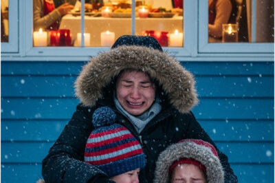 After six hours on the road with my kids, I arrived to surprise my family for Thanksgiving