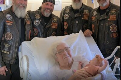 Four Bikers Showed Up At The Hospital Demanding To Hold The Baby Nobody Wanted
