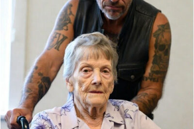 An 87-Year-Old Woman Fired Her Caregiver for a Tattooed Biker, What He Did Next Left Everyone Speechless