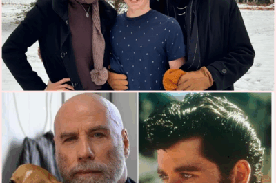 John Travolta’s son Benjamin, 14, has grown into his spitting image as Grease star proudly shares new clip