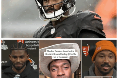 🐘 “SHEDEUR SANDERS CLAPS BACK AT HATERS: ‘THEY CAN KEEP TALKING, I’M HERE TO PLAY!’ ⚡” After his first career start for the Browns, Shedeur Sanders made a statement that resonated with fans and critics alike: “They can keep talking, I’m here to play!” This fierce declaration has sparked wild reactions across social media, with fans rallying behind him and celebrating his fearless attitude. As Sanders continues to navigate his rookie season, it’s clear he’s ready to take on any challenge that comes his way!