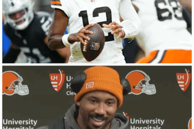 🐘 “MYLES GARRETT GETS HONEST ABOUT SHEDEUR SANDERS: ‘HE CAN BE A STAR!’ AFTER BROWNS’ WIN! ⚡” Following the Browns’ much-needed victory against the Raiders, Myles Garrett shared his thoughts on rookie quarterback Shedeur Sanders, stating, “He can be a star!” After snapping a 17-game losing streak, Garrett’s enthusiasm reflects the optimism surrounding Sanders’ potential. As the team looks to the future, can Sanders capitalize on this moment and prove he has what it takes to lead the Browns to success? 👇