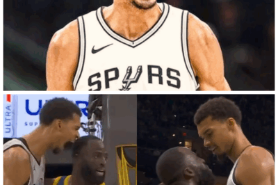 🐘 Victor Wembanyama DUNKS on Draymond Green and YELLS in His Face – The Insane Moment That Sent Shockwaves Through the NBA! 💥 Victor Wembanyama just sent a statement to the entire NBA with a monstrous dunk on Draymond Green, followed by a fiery exchange that had fans on the edge of their seats. The two players locked eyes, words were exchanged, and the drama was palpable. “Did Wembanyama just mark the beginning of an epic rivalry?” 👇