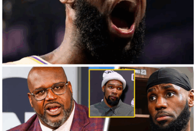 🐘 Shaquille O’Neal UNLEASHES on LeBron and KD for Disrespecting MJ! 🔥 “In a fiery tirade, Shaquille O’Neal did not hold back as he slammed LeBron James and Kevin Durant for their perceived disrespect towards Michael Jordan! ‘You can’t compare eras without respecting the GOAT!’ he declared, igniting a debate that has fans buzzing across the basketball world!” 👇