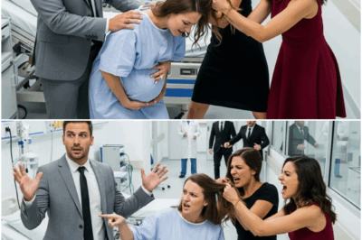 The luxury hospital room was supposed to be safe — until her husband’s sister and his lover burst in. “You think that baby will keep him?” Harper sneered, grabbing Grace’s wrist. Seven months pregnant, Grace could only whisper, “Please… don’t touch me.” But it was too late. The monitors screamed, and so did she.