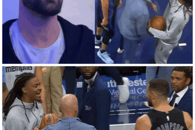 🐘 “EXPLOSIVE RIVALRY: JA MORANT’S BRASH INSULT TO KLAY THOMPSON—’Who Does He Think He Is?’ 🔥 In a moment that shocked the basketball world, Ja Morant didn’t hold back, calling Klay Thompson a “bum” in a heated post-game confrontation! This bold move has sent shockwaves through the league and sparked fierce debates about respect among players. “Has the NBA entered a new era of disrespect?” As the rivalry intensifies, fans are left wondering if this confrontation will lead to a full-blown feud or if cooler heads will prevail. The anticipation is electric! 👇