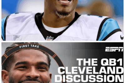 🐘 “CAM NEWTON WEIGHS IN: ‘STEFANSKI DOESN’T SUPPORT SHEDEUR SANDERS!’ | FIRST TAKE REACTION! ⚡” In a compelling segment on “First Take,” Cam Newton suggested that Browns head coach Kevin Stefanski might not be fully supportive of rookie quarterback Shedeur Sanders. “Is there a lack of trust within the organization?” Newton’s remarks have sparked a lively discussion about the dynamics at play in Cleveland. As Sanders strives to make his mark, can he succeed despite any possible lack of backing from his coach, or will this hinder his progress? 👇