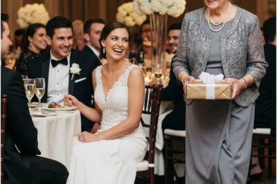 “Can you stand by the bathroom wall so you don’t ruin the wedding photos with your age?” my new daughter-in-law sneered.
