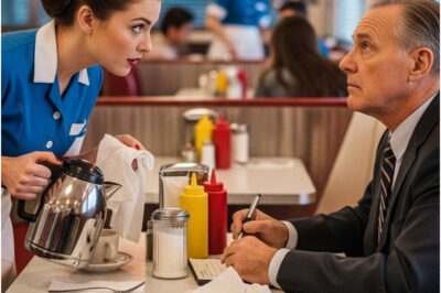 I was a struggling waitress when a billionaire CEO walked into my diner.
