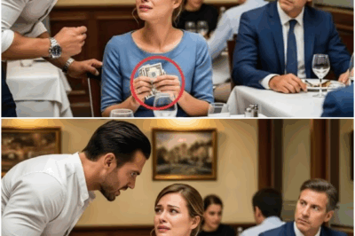 He almost didn’t recognize her — the woman sitting by the window, nervously smoothing the creases of her blue dress. It was Emma Clayton, his housekeeper. The same woman who polished his marble floors every morning was now on what looked like a $5 blind date. Lucas Hartley, billionaire real estate tycoon, had come to hide from the world — but instead, he was about to witness something that would change how he saw it forever.