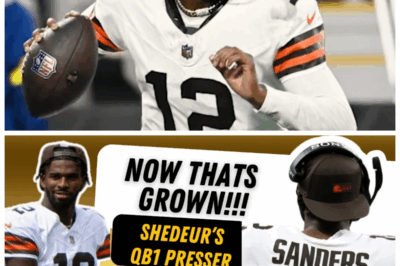 🐘 RISING LEGEND: Shedeur Sanders OWNS the Spotlight—Press Conference Becomes Viral Sensation, Fans Buzz Over His Unmatched Swagger and Secrets! 🔥 As Shedeur’s words trend worldwide, whispers of hidden ambitions and untold stories fuel wild speculation about his next move. “When you’re grown, the world listens—even when it’s not ready.” 👇