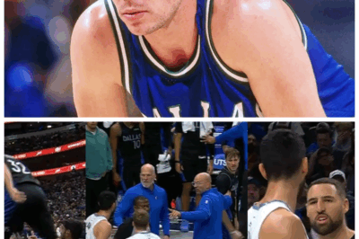🐘 “UNFORGETTABLE FEUD: KLAY THOMPSON AND JASON KIDD TAKE A STAND AGAINST ALDAMA—’This Must Stop!’ 🥊 In a shocking display of solidarity, Klay Thompson and Jason Kidd confronted Aldama after his reckless trip on Cooper Flagg, igniting a fierce debate about player behavior in the NBA! Their passionate words echoed through the arena, leaving fans questioning the future of sportsmanship in the league. “Is this how we treat our rising stars?” As the fallout continues, the basketball community is left to ponder the consequences of Aldama’s actions—will this lead to a culture shift or merely a momentary stir? The excitement is building! 👇