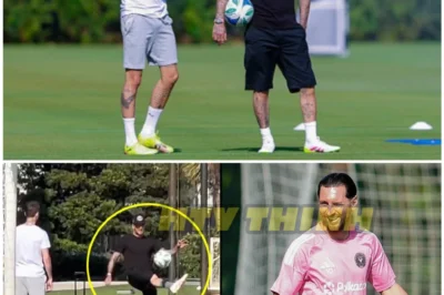 🤫 THE SECRET HANDSHAKE: What Beckham Insisted Messi SEE Just Before the Columbus Showdown! (“He wouldn’t let me look away, it was intense.”)