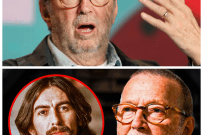 When Guitar Heroes Collided: The Heart‑Stopping Night Eric Clapton and George Harrison’s Bond Shattered 😮🎸 Lead: In a titanic clash of friendship and obsession, Eric Clapton and George Harrison—once inseparable on stage and off—hit the breaking point when secret desires and rivalries erupted behind closed doors, turning chords into conflict and brotherhood into betrayal.👇