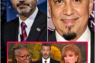 The studio was buzzing with the usual chaos of live TV when Jimmy Kimmel sat down at The View’s roundtable — but the moment he whispered, “He was more than a bandmate… he was family,” the noise evaporated. The lights, the cameras, the audience… everything seemed to freeze around him. Whoopi’s hand tightened on his shoulder. Joy tried to joke it off, but her voice wavered. And as Jimmy spoke Cleto Escobedo III’s name, something inside him cracked. Then came the moment no one expected — the kind you feel in your gut before you understand it.