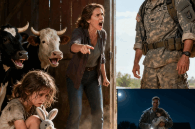 “The brat’s too dumb to be a real girl—she eats like a cow, talks like one, and now she sleeps like one. Maybe the barn finally suits her.”“The brat’s too dumb to be a real girl—she eats like a cow, talks like one, and now she sleeps like one. Maybe the barn finally suits her.” A soldier returned from war to find his daughter sleeping in a barn — and when he heard why, something inside him went very, very still.