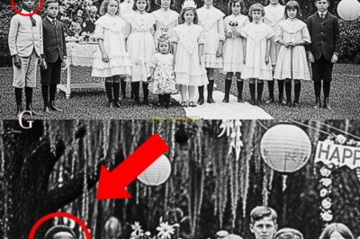 It Was Just a Photo of a Birthday Party… But Look Closely at the Child in the Corner — What They Discovered Will Haunt You Forever