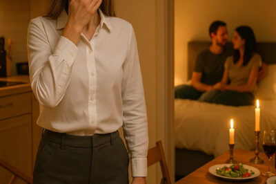 Emma Parker had been halfway to work when panic struck: she couldn’t remember turning off the stove. Her mind raced with visions of smoke, flames, and sirens. Without thinking, she spun the wheel, ignoring blaring horns, and sped back through the quiet Austin streets. When she pulled up to her driveway, her pulse was still hammering. The house looked calm, untouched — almost too calm. But as she stepped inside, a faint perfume hung in the air, sweet and unfamiliar. From down the hall, through the crack of the bedroom door, came a sound she wasn’t supposed to hear.