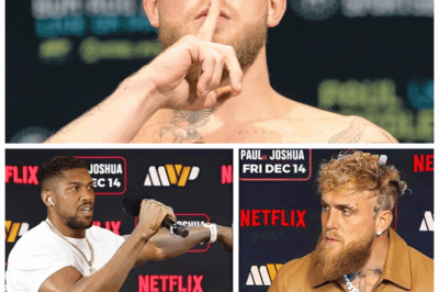 🐘 Anthony Joshua’s Brutal “I WILL PUNISH YOU!” Warning to Jake Paul Sets the Stage for a Ferocious Battle at Their First Press Conference 💥 It’s official—Anthony Joshua is not here to play. At their first press conference, the heavyweight boxing champion laid down the gauntlet with an intense and chilling warning to Jake Paul. “I will punish you!” he declared. With the fight now more heated than ever, what’s next for these two titans of the ring? “This press conference was only the beginning of a brutal rivalry that will have the world watching.” 👇