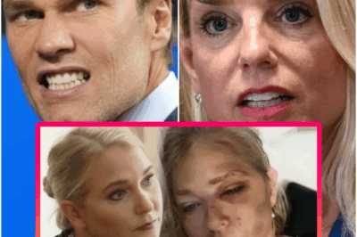 The moment Tom Brady stopped mid-answer, the studio felt it — a strange, electric stillness, like the air snapped. He leaned back, jaw tight, eyes locked on the host, and a hot mic caught him muttering, “I’m not letting this get brushed aside again…” Viewers saw the host blink in confusion. Producers froze behind the glass. Brady straightened, looked straight into the lens, and said the name no one expected him to bring up — dropping a line that made the entire room hold its breath.