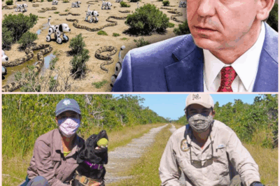 Florida’s Shocking Battle Against Python Invasion: Canines Unleash Unexpected Chaos!