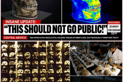 DNA From Aztec Skulls Still Holding Traces of Dried Flesh Just Revealed a TERRIFYING Truth