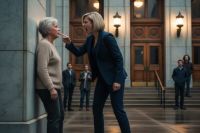 A Daughter-in-Law Slapped Her Mother-in-Law Outside the Courthouse — But Ten Minutes Later, the Whole Room Stood for Her