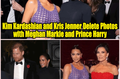 Kim Kardashian and Kris Jenner Spark Royal Social Media Mystery by Deleting Photos with Meghan Markle and Prince Harry After Lavish 70th Birthday Bash