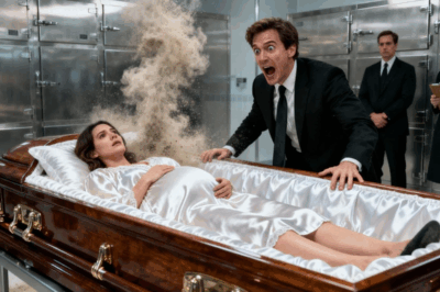 “While They Were Cremating His Pregnant Wife, the Husband Opened the Coffin for One Last Look — What He Saw Changed Everything”
