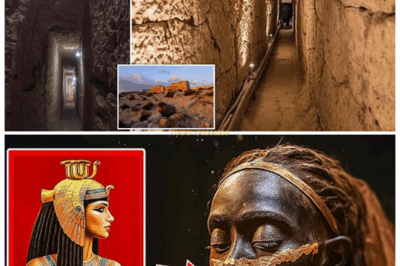 “CLEOPATRA’S TOMB BURSTS WITH BETRAYAL: After 2,000 Silent Years, Scientists Say the Queen’s Final Chamber ‘Felt Alive’ with Rage and Desire 🔥” — Researchers whisper that the moment the tomb cracked open, a wave of perfumed heat hit them like a furious exhale from the past, and the artifacts inside hinted at a psychological war Cleopatra planned against her enemies long after death, sending the entire dig team into stunned, frantic disbelief 👇