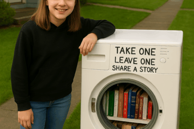 The Washer Library: A 14-Year-Old’s Mission to Bring Communities Together Through Books