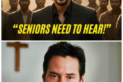 “KEANU REEVES BREAKS HIS SILENCE: A Message to Seniors So Raw, So Emotional, It Stopped an Entire Studio Cold ⭐” — Witnesses say the room shifted the moment Keanu stepped forward, eyes blazing with a mix of sorrow and defiance, delivering a truth-soaked monologue about aging, loyalty, and the scars no one else sees—leaving even hardened producers wiping their eyes in stunned quiet 👇