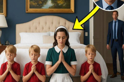 A Millionaire Returned Home Without Warning — But When He Saw What the Nanny Was Doing With His Sons, He Fell Silent…..