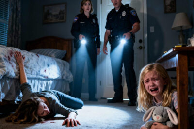 Her voice trembled through the phone line. “Please… they’re hurting Mommy again.” The 911 operator froze — the sound of glass shattering echoed through the background, followed by a woman’s scream and a little girl’s sob. It was 2:47 a.m. in a quiet Ohio suburb — and what officers found when they kicked down that door would haunt them for years.
