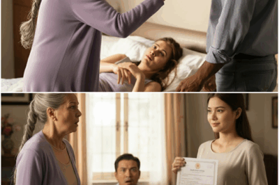 Her husband slapped her for not cooking while she burned with a 40°C fever “I work all day to put food on this table, and you can’t even make one meal? You stay home and still have the nerve to say you’re sick and tired — you’re completely useless.” — but what she said before walking out of that house silenced them both.