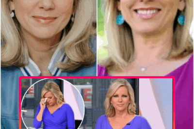 The studio lights dimmed in a way that felt unplanned — soft, trembling, like the room itself knew what Shannon Bream was about to confess. She looked down at her hands, breath shaking, when her husband lifted her fingers gently and whispered, “You don’t have to pretend tonight.” The audience froze. On TV she was strength, certainty, steel. But the way she leaned into him in that small, fragile second told a story she had never spoken publicly… until now.