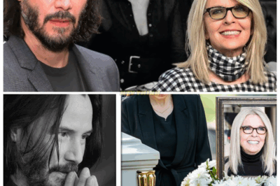 “KEANU REEVES BREAKS DOWN FALSE FUNERAL FRENZY: His Fiery, Tear-Edged Tribute to Diane Keaton Turns a Hoax Into a Global Moment 🌹” — Those close to the situation say he refused to let the lie stand, delivering a tribute packed with raw respect, sharp honesty, and an emotional punch that left audiences shaken by the depth of his loyalty 👇