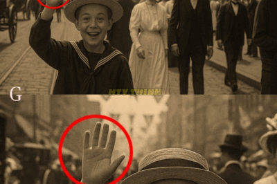 A Boy Waves at the Camera in 1909—But What They Found When Zooming In on the Corner Will Send Shivers Down Your Spine!