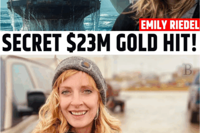 💰 “The Queen of the Bering Sea Just Hit the Jackpot — Emily Riedel’s $23M Gold Find Sparks Chaos and Greed on the Ice 🧊”
