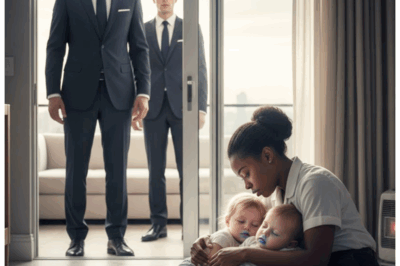 🚨 A Billionaire Comes Home to Find His Black Nanny Sleeping on the Floor with His One-Year-Old Twin Children... And the Shocking Outcome Will Break Your Heart Ethan Caldwell, a billionaire tech mogul, had just returned home from a grueling, sleepless red-eye flight from London. As he walked into his sleek Manhattan penthouse—its polished marble floors, glass walls, and minimalist art—the one thing he expected was silence, not heartbreak. But on that cold morning, as the automatic door slid open, he froze in his tracks. There, on the nursery floor, bathed in the soft glow of a nightlight, lay his one-year-old twins—Noah and Emma, nestled peacefully asleep. And beside them, curled protectively around them like a shield, was Maya, their nanny. Her arm was draped across the twins as if to keep them warm, while she lay directly on the cold stone floor. No crib, no blanket. Her uniform was wrinkled, disheveled. The first wave of emotion that hit Ethan was anger. “Why is she sleeping on the floor?” he whispered harshly, careful not to wake the children. His assistant, standing nervously near the door, looked terrified. But when Maya stirred awake, the truth began to unfold quickly. “I’m sorry, sir,” she said softly, eyes wide in surprise. “There was a power outage last night. The heater stopped working. They were crying, and it was so cold... I couldn’t leave them.” Ethan’s eyes darted to the space heater in the corner. Its red light blinked, signaling a malfunction. His jaw clenched in frustration. But then, as he looked closer at the faint blue tinge on the twins’ lips, a chill ran down his spine. It was a sign of them being too cold. Maya had used her own body to keep them warm. He didn’t say a word. He turned and walked out, leaving his assistant to handle Maya’s exit. But as the elevator doors closed behind him, something twisted in his chest. He couldn’t shake the image—the billionaire’s children peacefully sleeping while their underpaid nanny refused to abandon them. That night, Ethan couldn’t sleep. For the first time, his thoughts weren’t on his fortune—but on what kind of man he had become. 👇