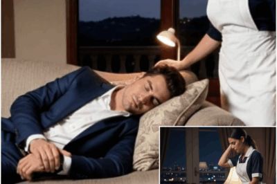 A millionaire pretended to be asleep to test his shy maid’s honesty — but what she did next shattered everything he thought he knew about trust.