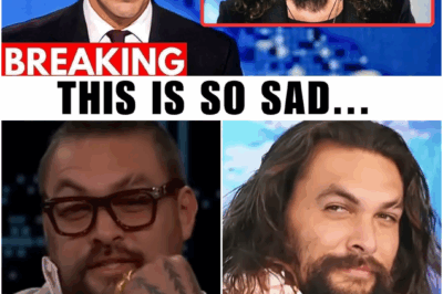 Something felt wrong the moment Jason Momoa walked out under the lights at 46. The warrior-energy everyone knew him for wasn’t there — replaced by a hollow stare that made the crowd go quiet fast. Cameras tightened in. His jaw clenched. And then he said, barely above a whisper, “I wasn’t supposed to talk about this…” The room stiffened like a scene rewinding itself in slow motion.