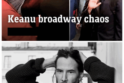 Keanu Reeves’ divine wife’ tackled outside broadway show