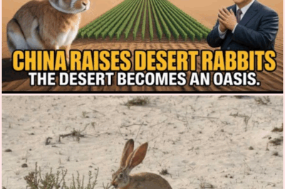China Put A Million Rabbits Into The Desert, a Decade Later the Result Was Insane
