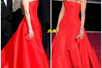 Jennifer Aniston Turns Heads in Stunning Red Dress That Highlights Her Incredible Physique