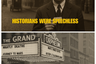 A Man Holds a Ticket in 1914 — And What Appears in the Photo Is Impossible