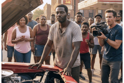 💥 “Billionaire Mocks Homeless Man With Broken Rolls-Royce — But What Happened Next Left Him Stunned…”  On a sweltering summer day in downtown Detroit, the streets buzzed with the sounds of engines and the heat shimmered off the asphalt. Nathaniel Brooks, a homeless Black man, sat by a gas station, his hands rough from years of hard work, his eyes weary from the battle of life. Once a respected mechanic, Nathaniel had lost everything: his garage, his home, and his dignity. But what he didn’t know was that today would be different. Today, he would turn the tables.  Victor Langford, a billionaire real estate mogul known for his wealth and arrogance, pulled up in his gleaming silver Rolls-Royce Phantom. He wasn’t just out for a drive; he was filming a “social experiment” to entertain his online followers—a viral stunt where he mocked the less fortunate to show off his superiority. His eyes landed on Nathaniel, sitting there on the curb.  “Tell you what,” Victor said with a smirk, tossing Nathaniel the keys. “If you can fix this car, it’s yours.”  The Rolls-Royce was a rare classic, its engine a puzzle even to Victor’s personal mechanics. Nathaniel, hurt by the ridicule but unbroken, picked up the keys without hesitation. “Deal,” he said simply.  Victor laughed as his cameraman began recording, sure that this would be nothing more than a spectacle. Nathaniel, however, rolled up his sleeves with quiet determination. He asked for a few tools, and then, with the precision of someone who had spent years working with engines, he began to fix the car.  An hour later, the engine roared to life, leaving the crowd in stunned silence. Victor’s smirk faded, replaced by a stammer. “How—how did you do that?”  Nathaniel stood tall, grease on his hands but dignity in his eyes. “I told you. I’m a mechanic.”  The billionaire had no words. The camera continued rolling, capturing Victor’s stunned silence as Nathaniel turned the humiliation into a triumphant moment.  👇