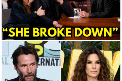 Jimmy Fallon Speechless When Sandra Bullock Suddenly Cries After Seeing Keanu Reeves In The Crowd